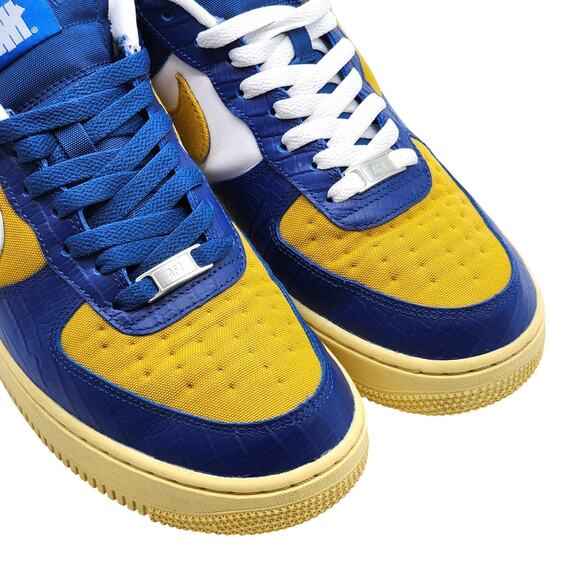 Nike Undefeated AF1 Low SP 5 On It DM8462-400 Leather Sneakers Blue 9.5 - Picture 8 of 10